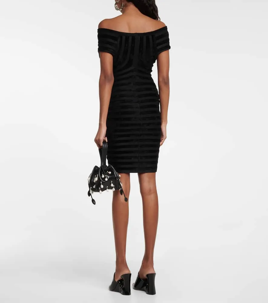 Alaia Off-shoulder minidress