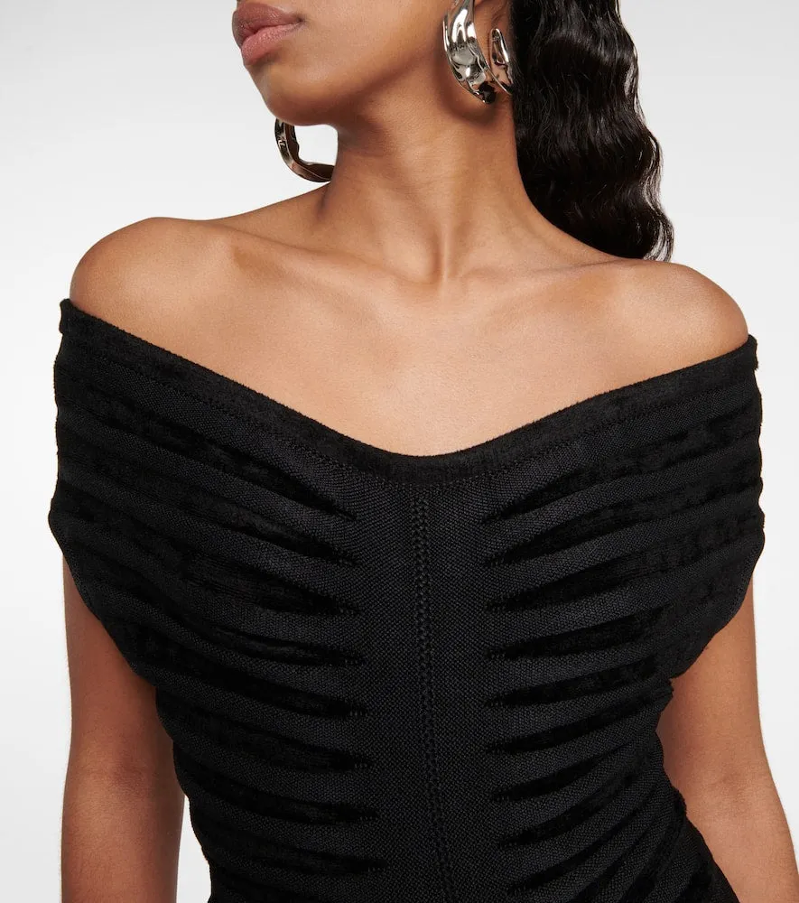 Alaia Off-shoulder minidress