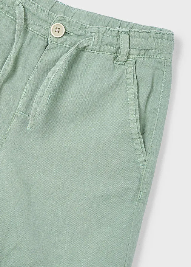 Boys Drawstring Linen Shorts - 2 Colors!