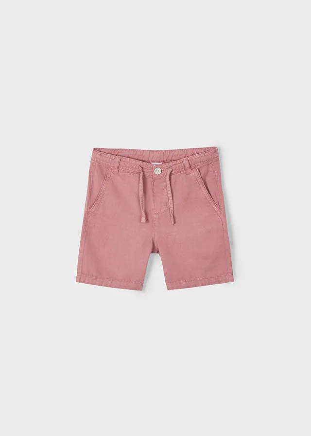 Boys Drawstring Linen Shorts - 2 Colors!