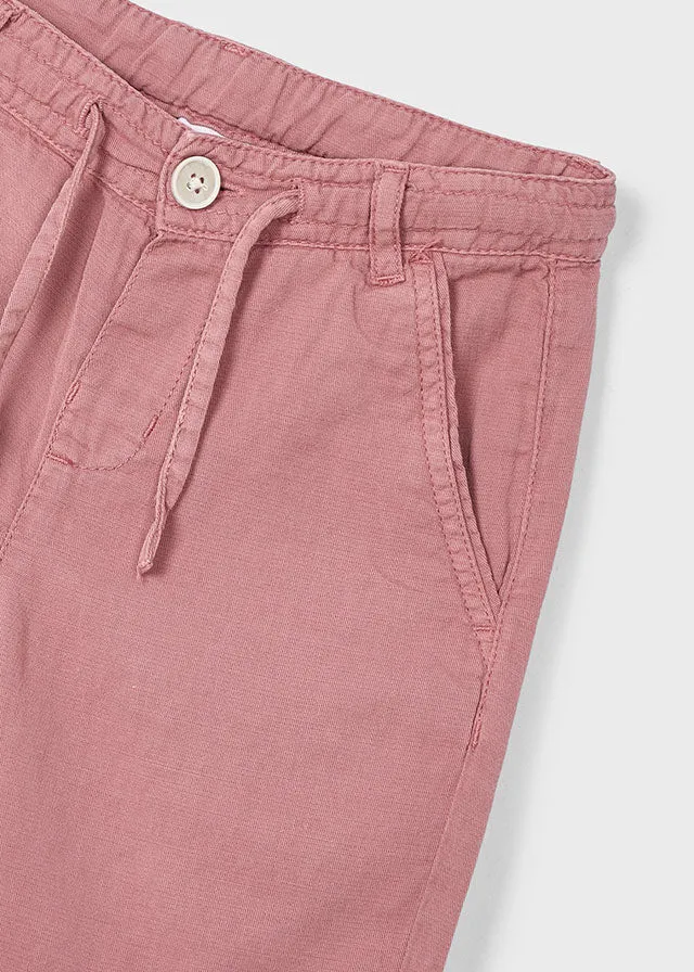 Boys Drawstring Linen Shorts - 2 Colors!