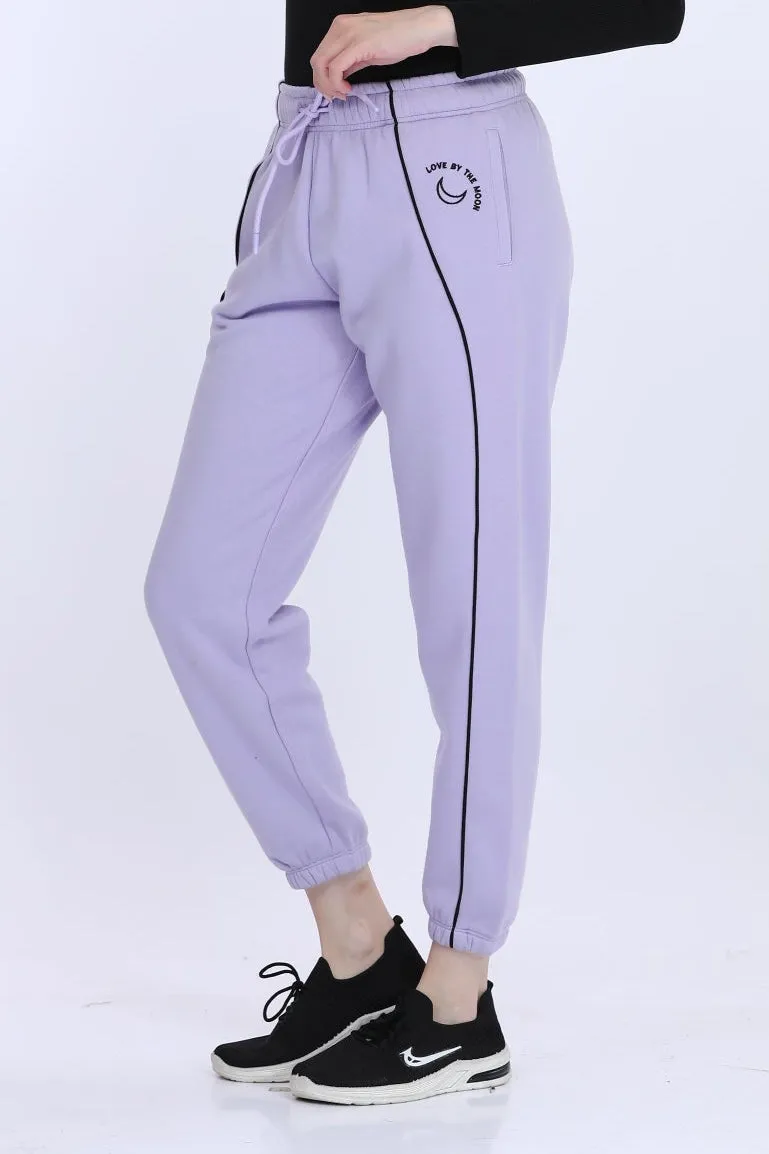Fleece Purple Fashion LP Jogger