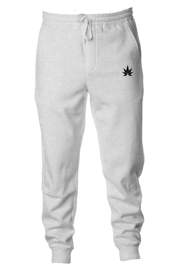 Grey Midweight Fleece Joggers