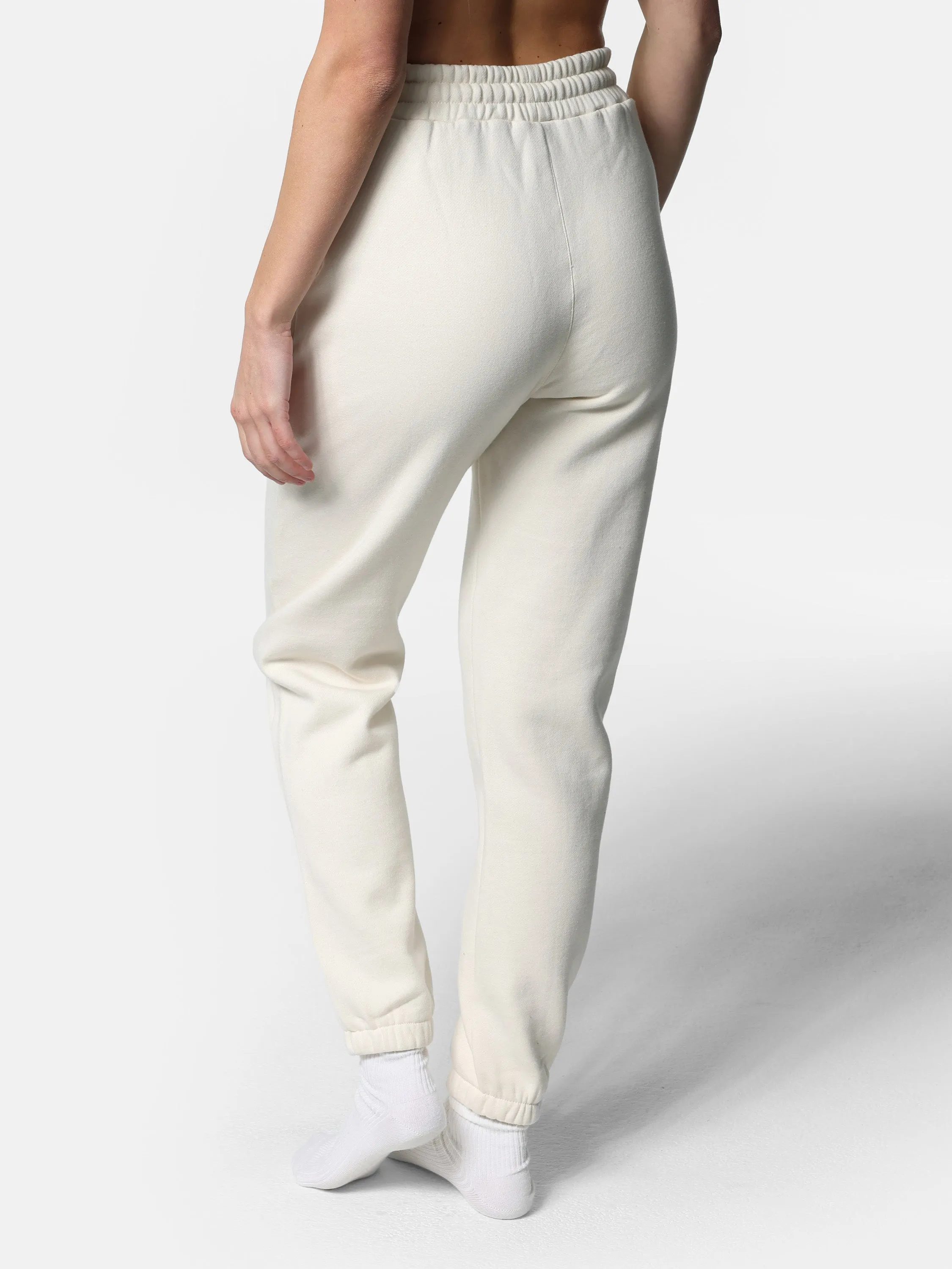 HOF11 Mini Logo Patch Beige Joggers