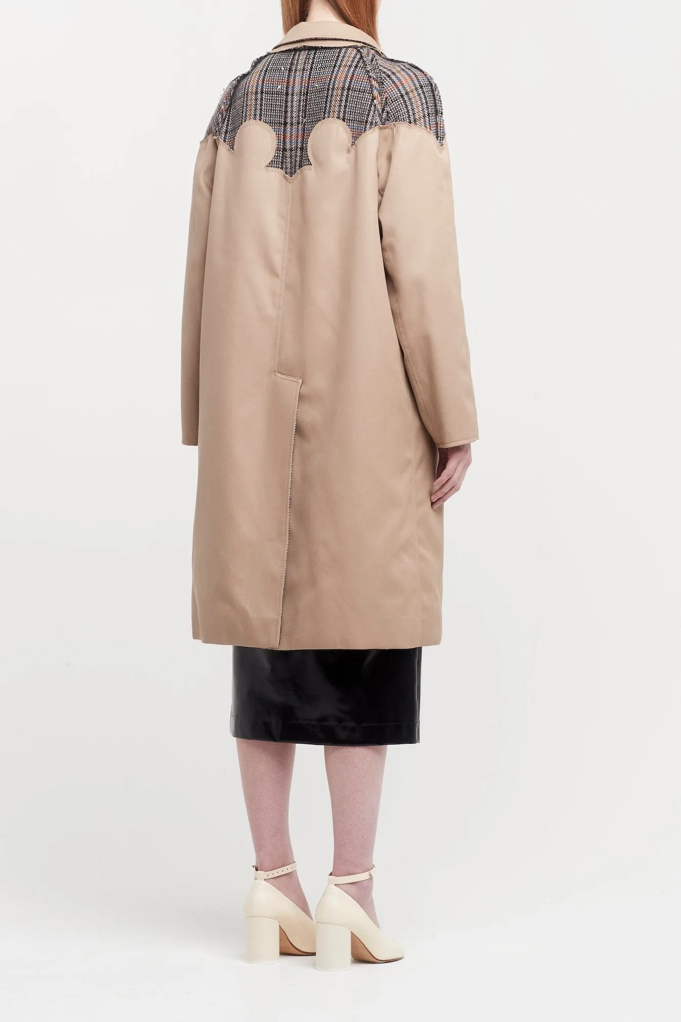 Maison Margiela Single Breasted Trench Coat