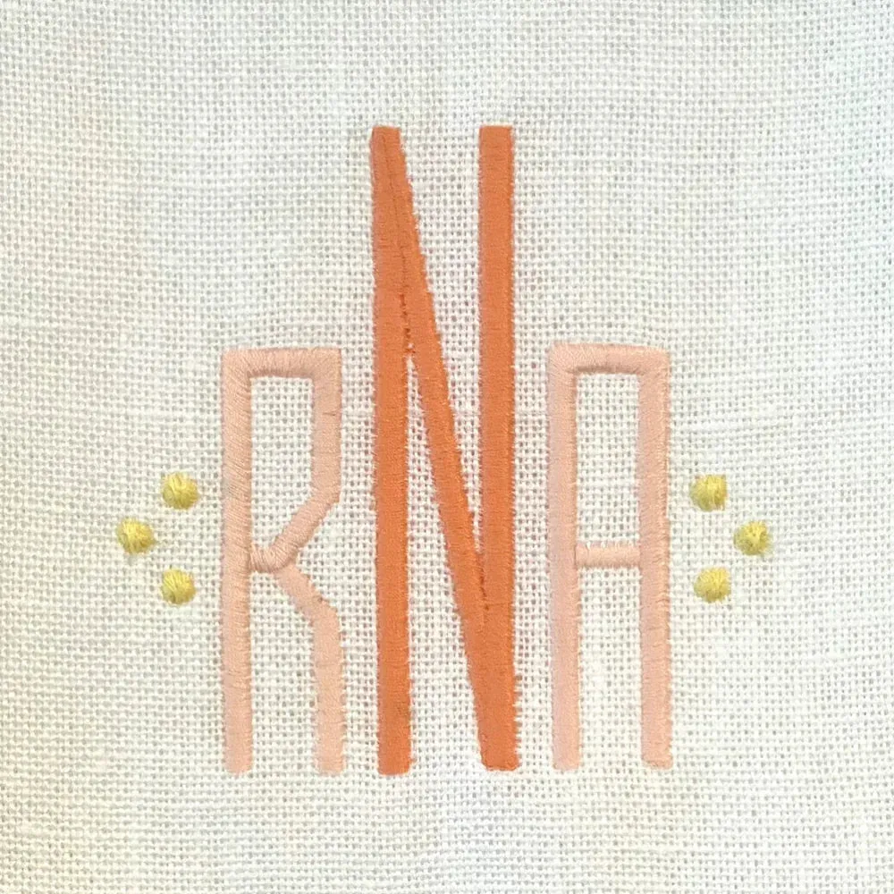 Monogram Styles - Cocktail Napkins
