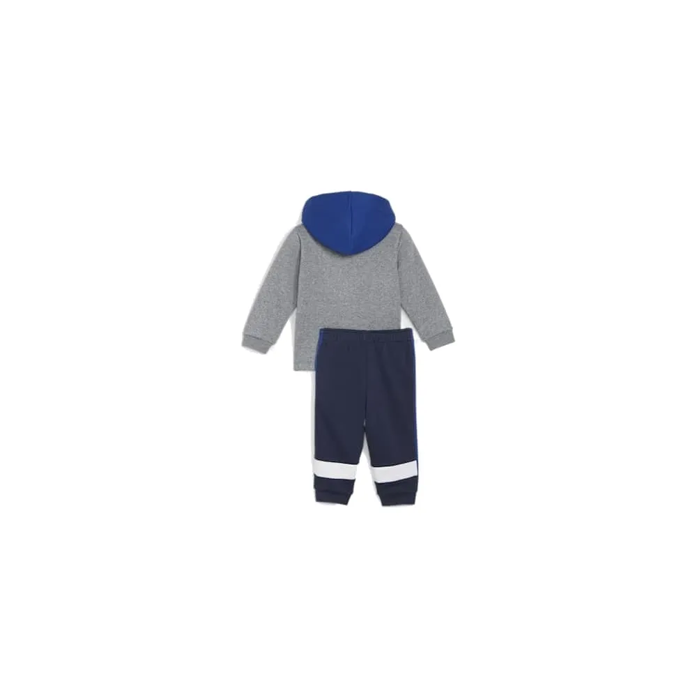 PUMA Infants Minicats Colourblock Jogger Suit - Cobalt Glaze