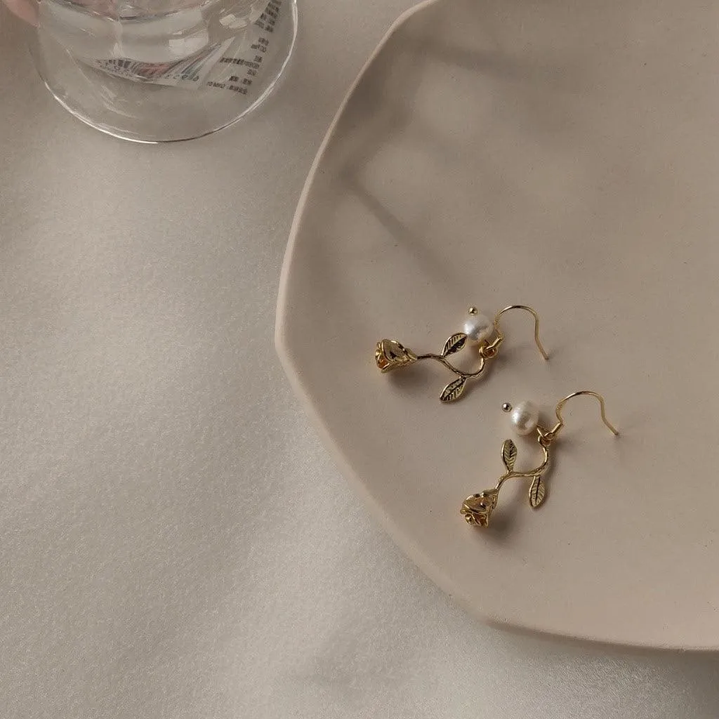 Rose Earrings (2 Styles)