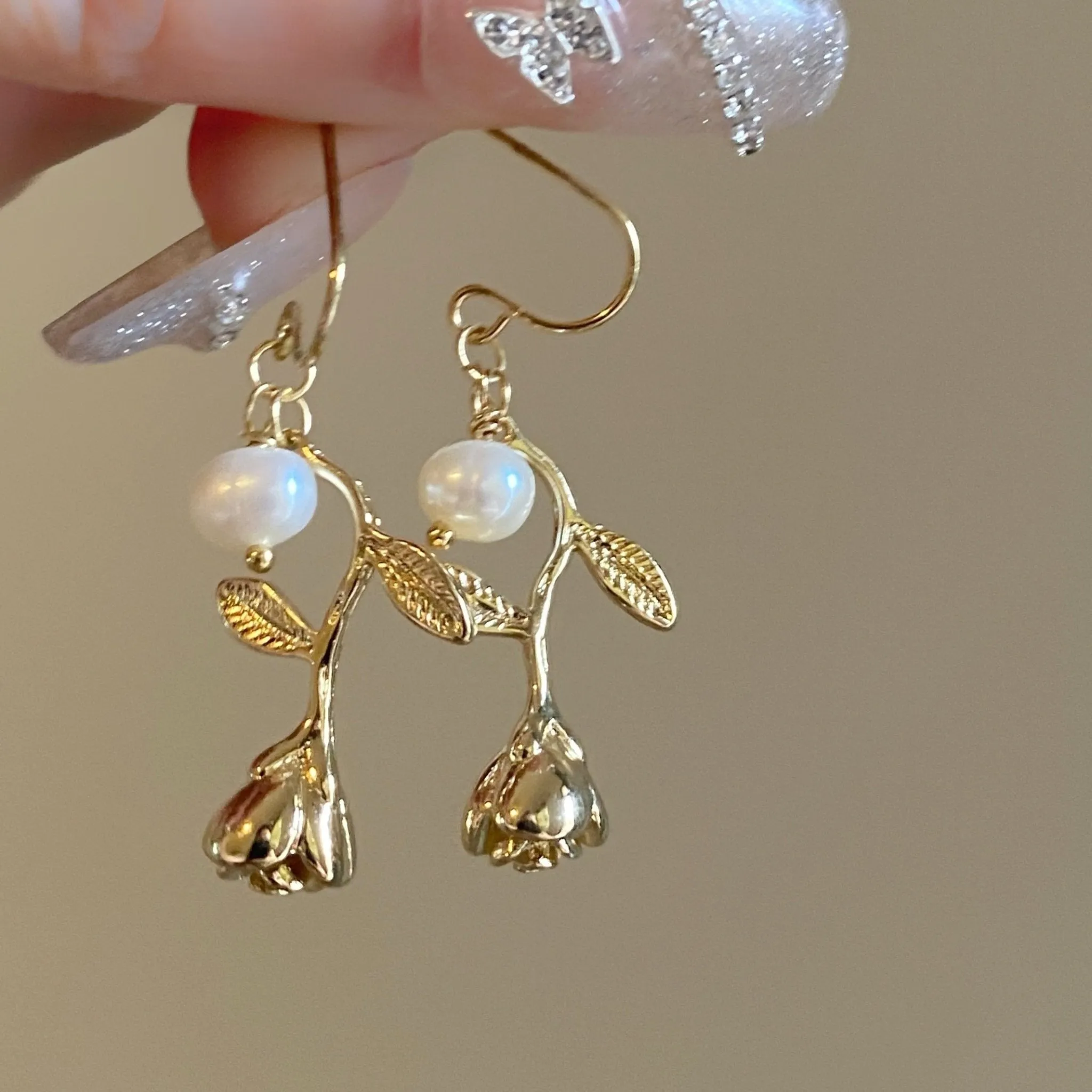 Rose Earrings (2 Styles)