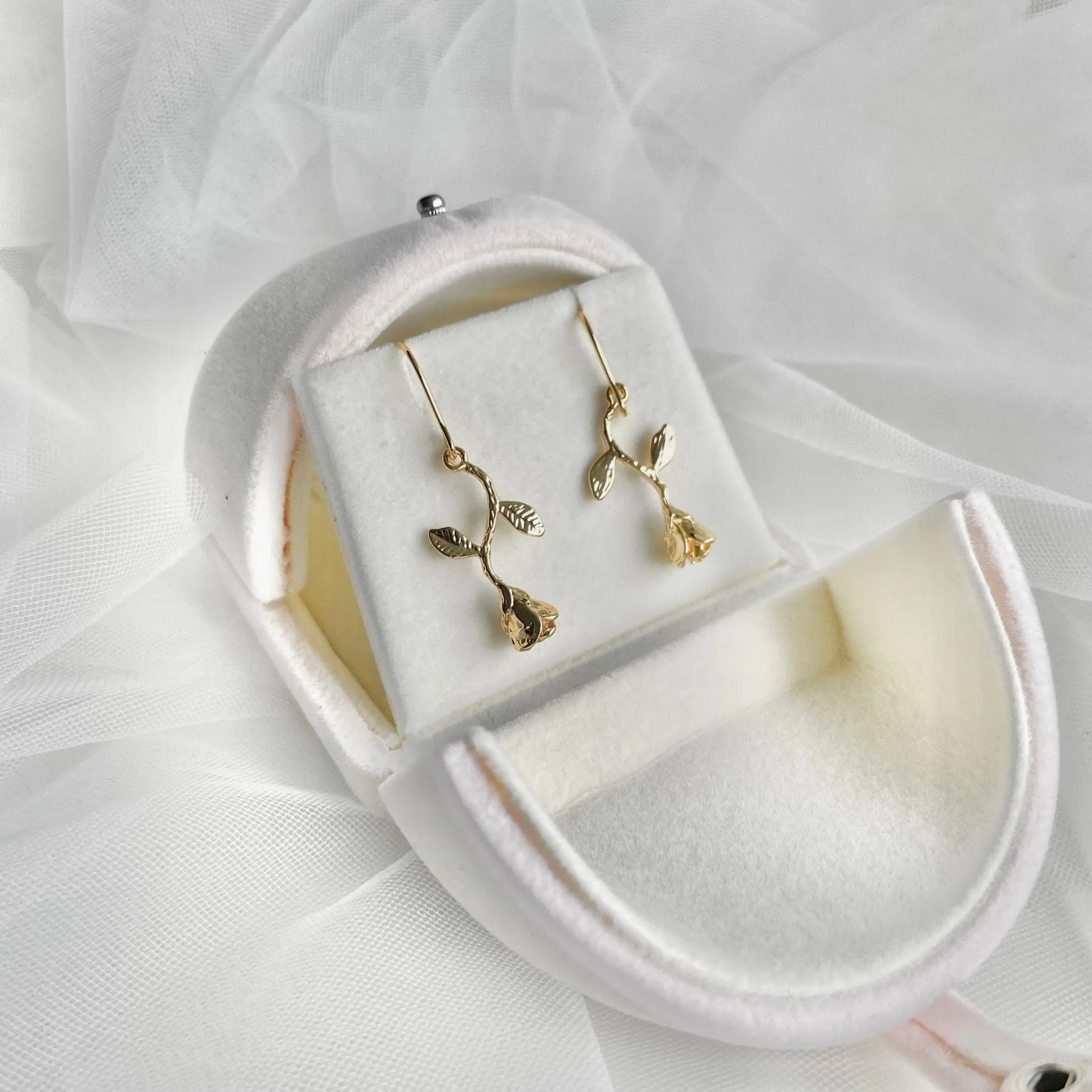 Rose Earrings (2 Styles)