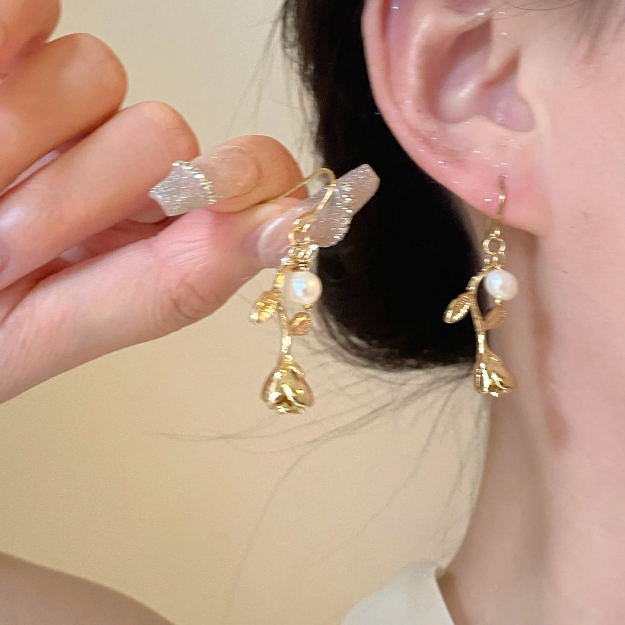 Rose Earrings (2 Styles)