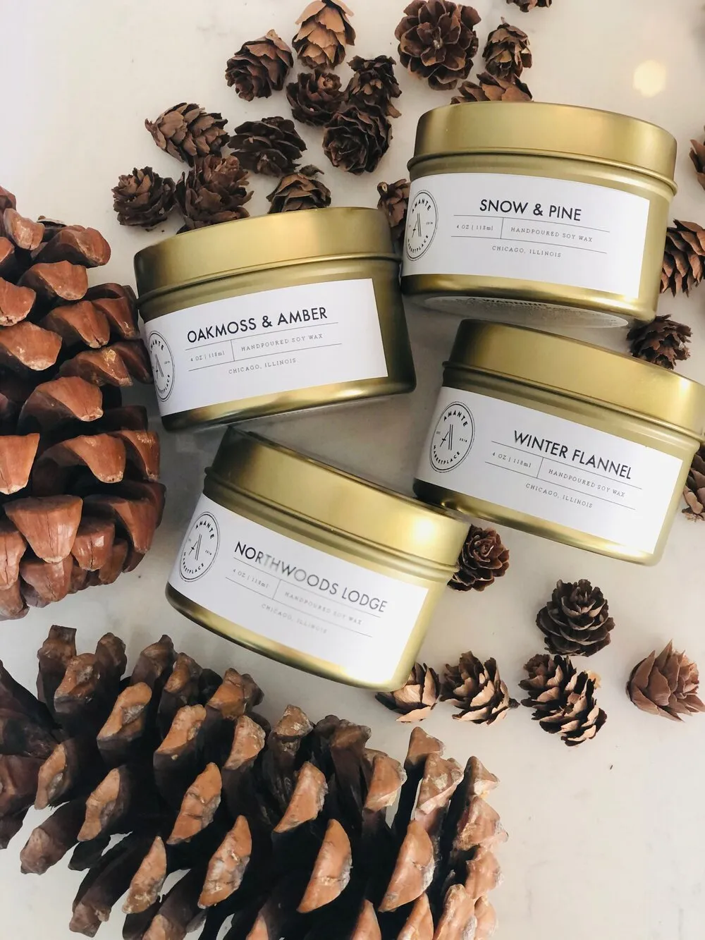 Seasonal Soy Candles- 4oz