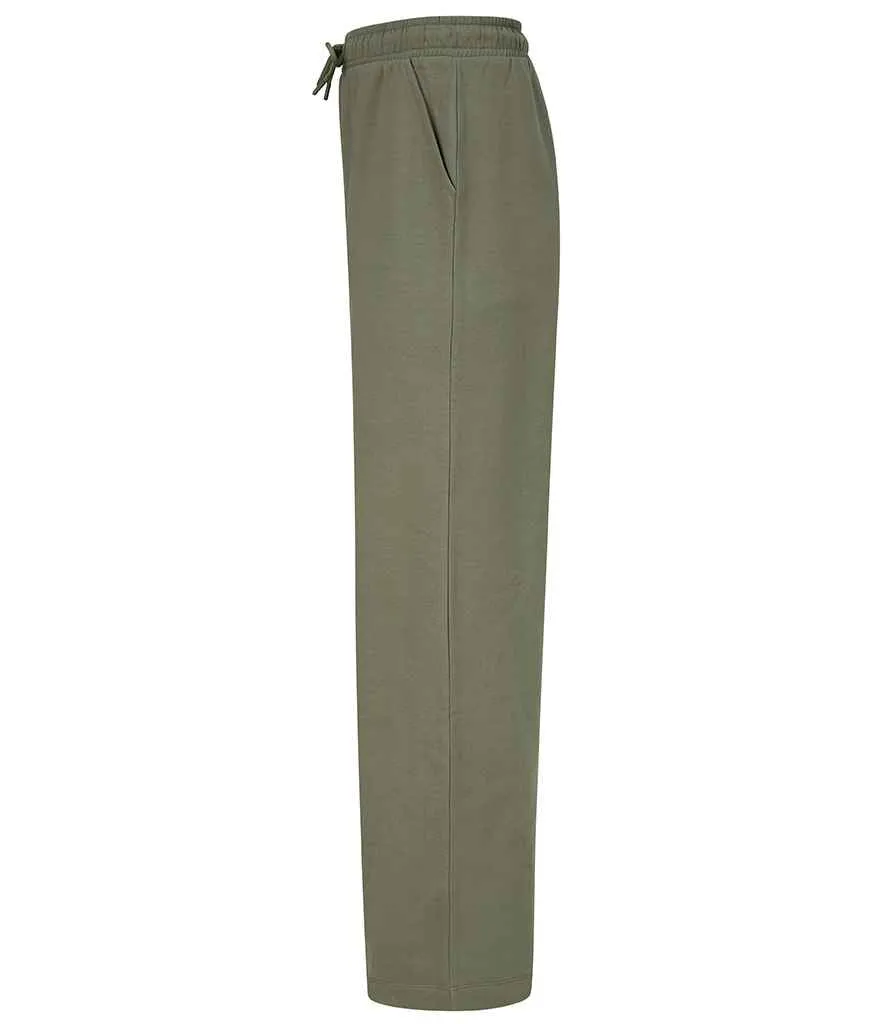 SF Clothing Ladies Sustainable Fashion Wide Leg Joggers | Khaki