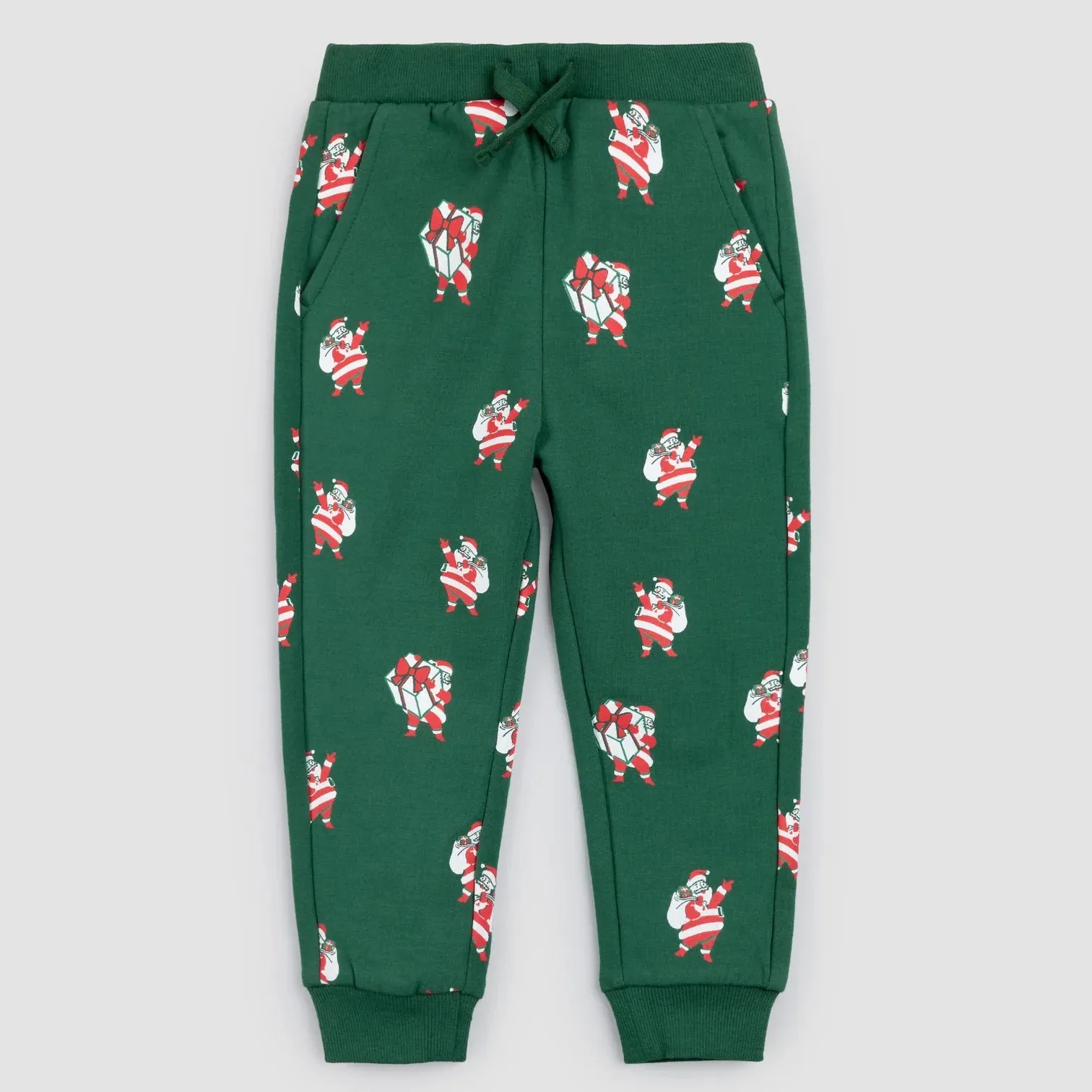 Sleighing It Tinsel Green Jogger Set