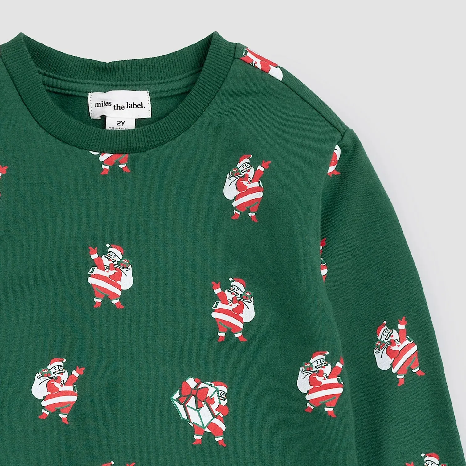 Sleighing It Tinsel Green Jogger Set