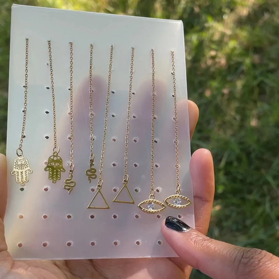 Threader Earrings (styles vary)