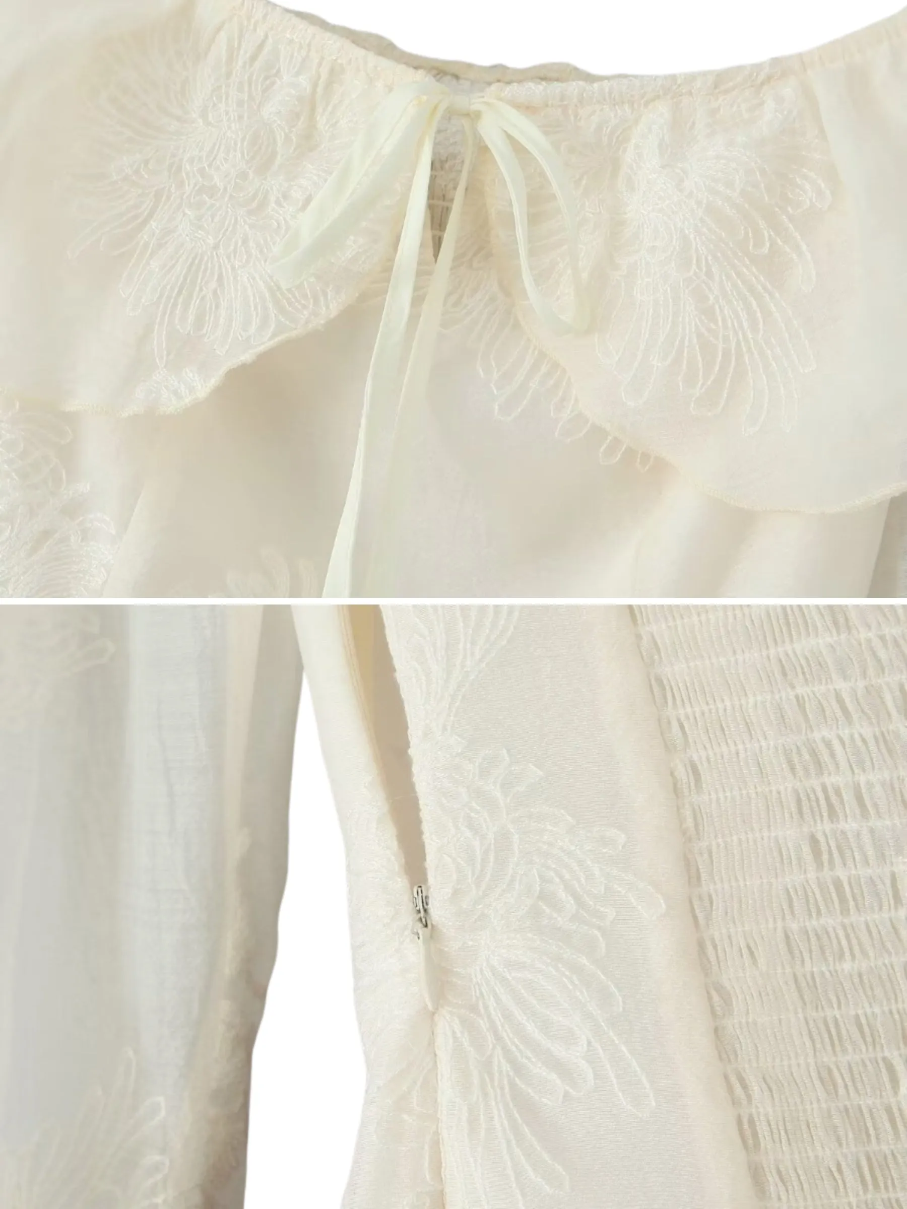 Venice Off-Shoulder Ruffle Dress